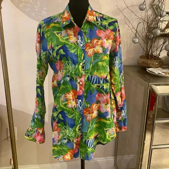 Ralph Lauren black label blouse size s - Picture 1 of 7